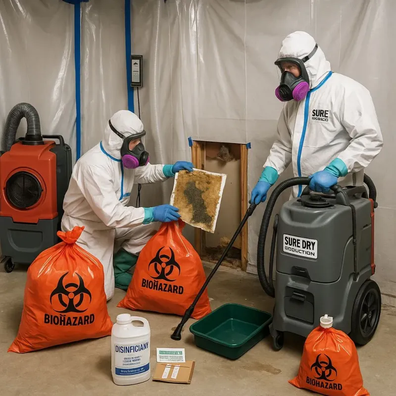 Contaminated Water Handling Protocols process in Alger County, MI